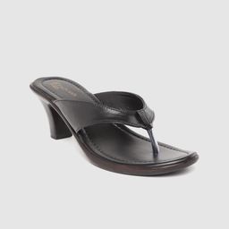 Padvesh Women Black Solid Block Heels-46