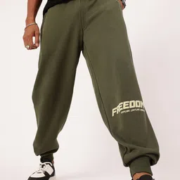 Kook N Keech Men Modern Street Essential Relaxed Fit Cotton Terry Joggers-image-38