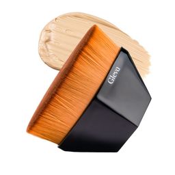 Gleva Foundation Hexagon Makeup Brush - Black-54