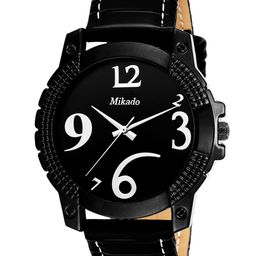 Mikado Men Black Analogue Watch MK 50342-58