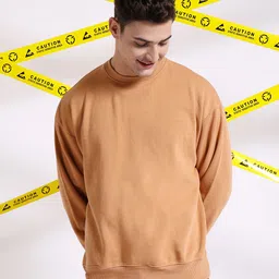 The Indian Garage Co Drop Shoulder Sleeves Pullover-image-38