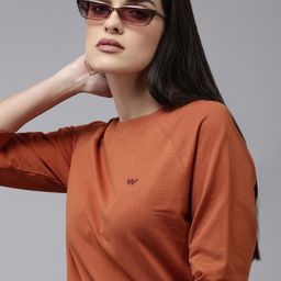 Wildcraft Women Pure Cotton Long Sleeves Sweatshirt-58