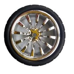 65mm Robot Smart Car 12 Rim Wheel – Silver-24