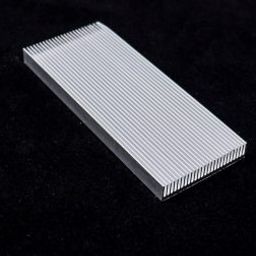 Aluminium Heat sink for High Power LED Amplifier (100 x 40 x 8 mm)-56