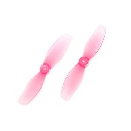 HQProp Ultralight Whoop Prop 1.2×1.2(31MM) Pink (2CW+2CCW)-PC-1MM Shaft-26