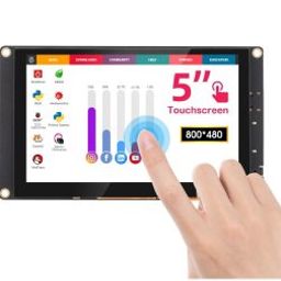 ELECROW 5.0 Inch Display for Raspberry Pi Compatible with Jetson Nano, Beaglebone-53