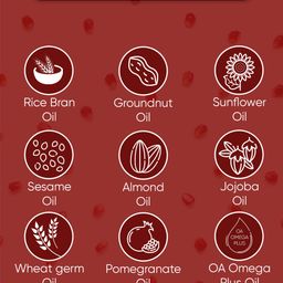 Omeo Pomegranate Body Oil With Almond Oil - 200ml image 5