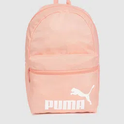 Puma Unisex Peach Brand Logo Phase Backpack-image-28