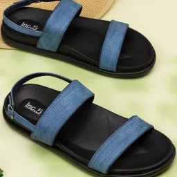 Inc.5 Women's Blue Back Strap Sandals-picture-0