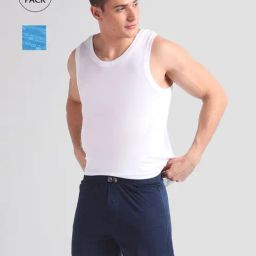 U.S. Polo Assn. Navy & Blue Regular Fit Printed Boxers - Pack of 2-image-73