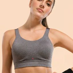 Enamor Grey Padded Bra-picture-44