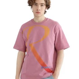 Rare Rabbit Pink Oversized Ombre T-Shirt-image-44