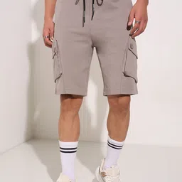 Street 808 by Pantaloons Men Loose Fit Cargo Shorts-picture-22
