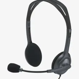 Logitech H111 Wired Stereo Headset with Microphone (Black)-image-78