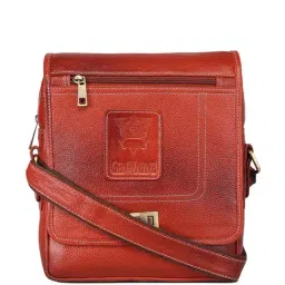 Genwayne Tan Solid Small Cross Body Bag-picture-25