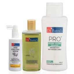 Dr. Batra's Hair Vitalizing Serum, Pro+ Intense Volume Shampoo & Hair Oil-image-69