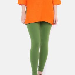 Dollar Missy Green Cotton Leggings-image-91