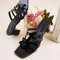 TRYME Block Heel Sandals image 3