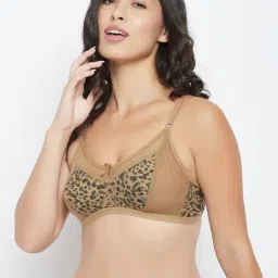 Clovia Brown Non Wired Non Padded Full Coverage Bra-17