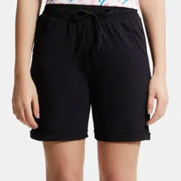 Jockey Pink Cotton Shorts-image-12