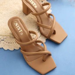 GNIST Women's Tan Toe Ring Sandals-image-6