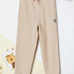max Boys Textured Pure Cotton Mid-Rise Joggers-23