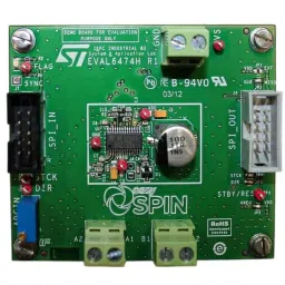 STMicroelectronics Demonstration Board for Stepper Motor Driver, EVAL6474H-25