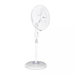 RR Signature SPEED PLUS Pedestal Fan White 400 mm Sweep 2100 RPM-30