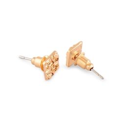 Zaveri Pearls Set of 25 Gold Tone Classy Contemporary Stud & Hoop Earrings-ZPFK14672 image 2