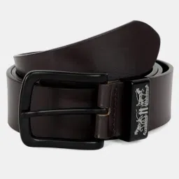 Levi's Brown Leather Belt For Men-picture-14