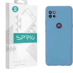 Sprig Liquid Silicone Back Cover for MOTOROLA G 5G (Blue)-picture-27