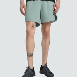 Puma Green Moon Regular Fit Sports Shorts-image-44