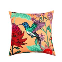 SEJ by Nisha Gupta Set of 3 Abstract Square Cushion Covers image 5