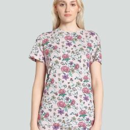 Puma Mauve Mist Floral Print T-Shirt-image-10