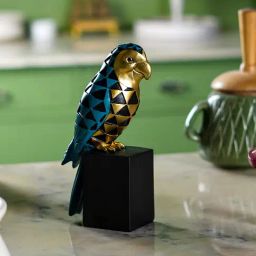 The Artment Cockatoo Symphony Geometric Resin Beauty-image-3