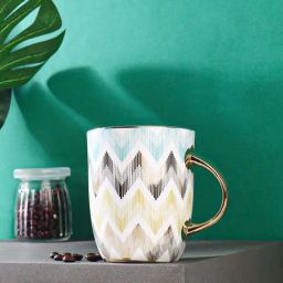 Femora Multicolor Bone China Coffee Mug (0.36 L)-image-24
