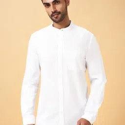 Byford by Pantaloons White Cotton Slim Fit Shirt-picture-37