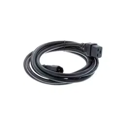 Mak World Server Power Extension Link Cord IEC C14 to C19 1.5 m Male-to-Female Black image 2