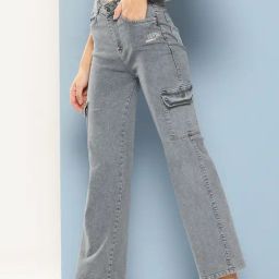 Aarika Grey Denim Solid Jeans-image-41