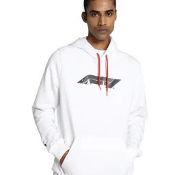 Puma Core Collection White Cotton Regular Fit Graphic Hoodie-picture-39