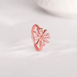 GIVA 925 Sterling Silver Rose Gold Ring for Women-image-63