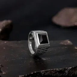 GIVA 925 Sterling Silver Ring for Men-picture-27