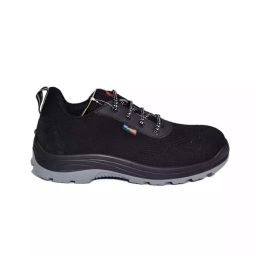 HIGHLITE Steel Toe Safety Shoes Double Density PU Sole Black UK 9, HL-2101 DD-image-45
