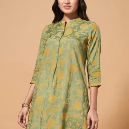 Marigold Lane Green Printed Tunic-image-92