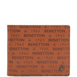 United Colors of Benetton Berkner Tan Casual Leather Bi-Fold Wallet for Men-picture-38