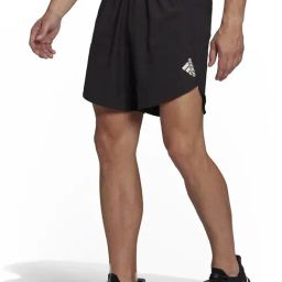 Adidas Black Regular Fit Sports Shorts-image-52