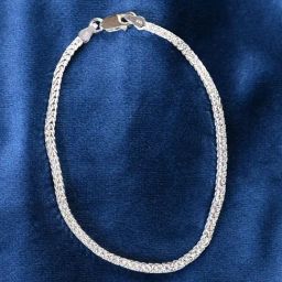 Clara Pure 925 Sterling Silver Byzantine Bracelet for Men and Boys-picture-19