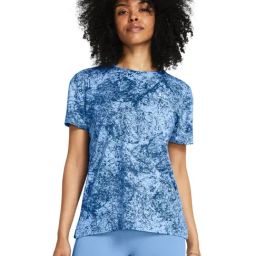 Under Armour Blue Regular Fit Sports T-Shirt-image-46