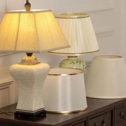Whispering Homes White Namesake Ceramic Table Lamp-23