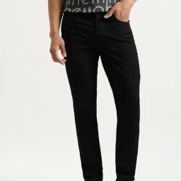United Colors Of Benetton Black Skinny Fit Jeans-picture-16